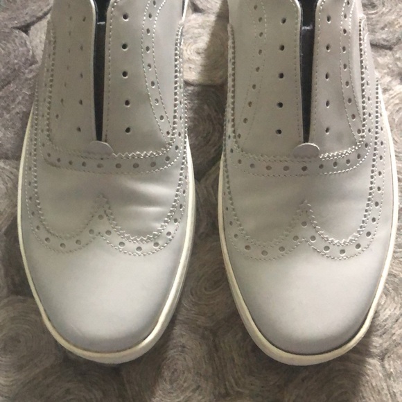 Rag & Bone Meli Oxford slip-on grey sneakers size 11/41 - Picture 2 of 9